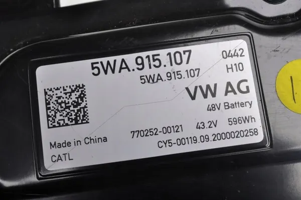 OEM 5WA915107 Accu voor Volkswagen Golf VIII 1.5 eTSI image 6