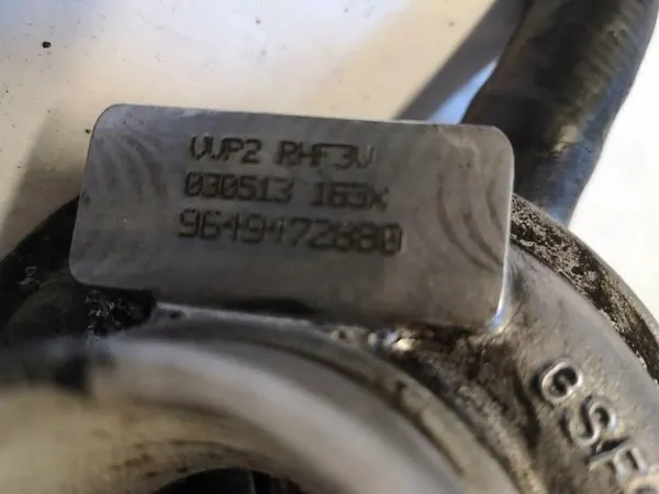 Turbocompresor 1.4 HDi Peugeot C2 C3 207 image 2