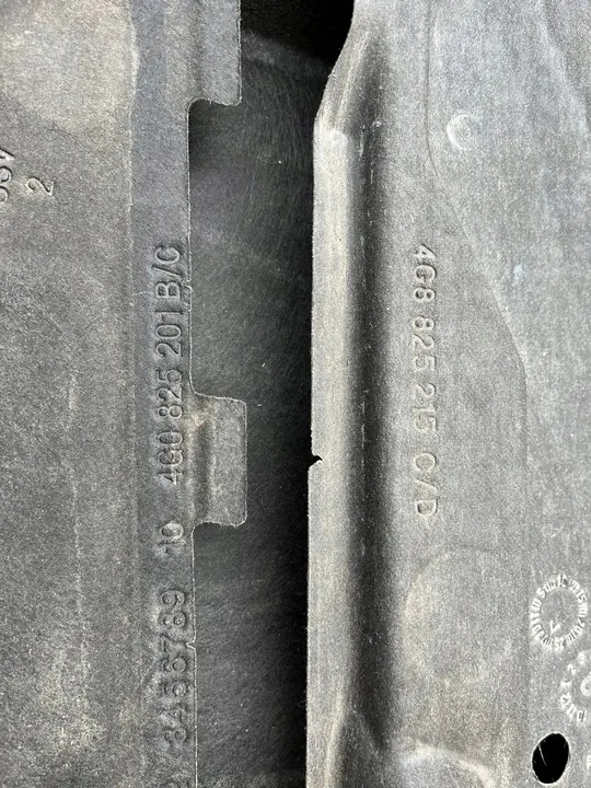 AUDI A7 C7 Vänster Underkörningsskydd Original 4G0825207 image 5