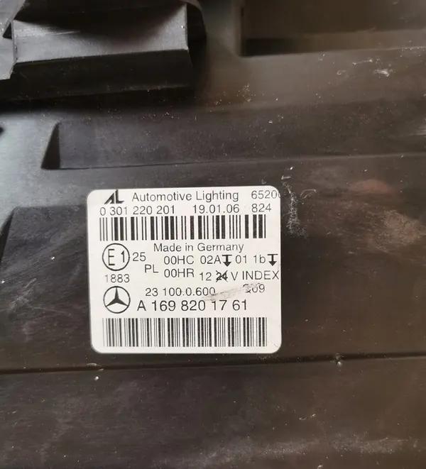 LINKER VOORLICHT MERCEDES B-KLASA W245 A1698201761 image 7