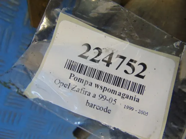 OPEL ASTRA G Elektrische Stuurbekrachtigingspomp 9226480 image 6