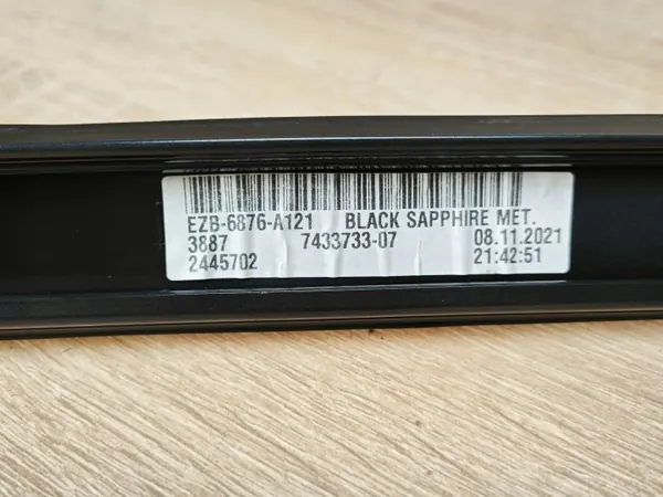 Moldagem de teto esquerda OEM 7433733 para BMW G30 - Safira Negra image 9