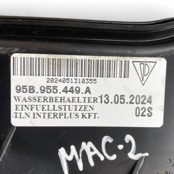 Porsche Macan ruitensproeiervloeistofbuis OEM 95B955449A image 8