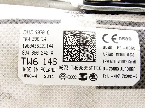 Airbag Audi OE 8V4880242A - Estado Usado image 5