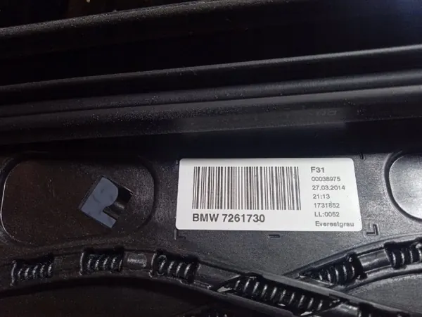 BMW Panoramakatto OEM 7261730 3-sarja F31 Touring image 5