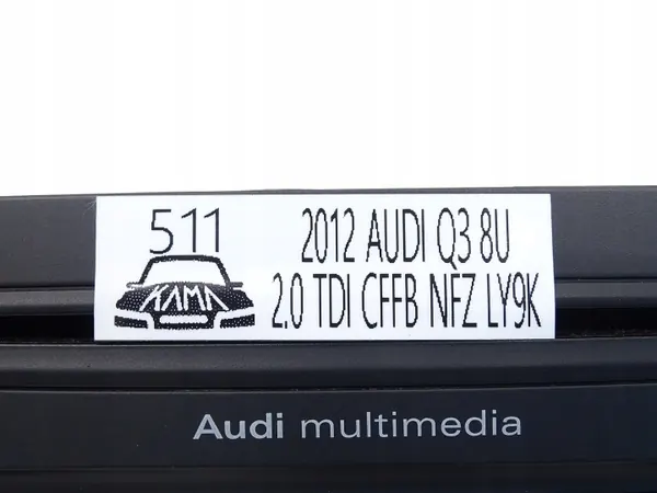 Sintonizador Radio MMI Audi Q3 8U OEM 8U0035193B image 6