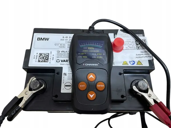 AGM-batteri OEM 9364591 12V 60Ah för BMW image 4