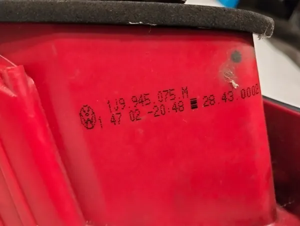 Bakljus Bora Kombi, Golf IV Kombi 1J9945095M image 5