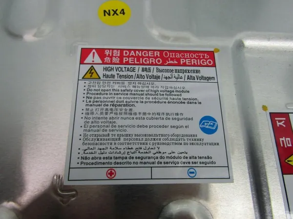 Kia OEM 37501-CJ020 Batteri 10Ah Begagnad image 9
