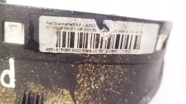 Peugeot 407 Nopeusmittari Instrumenttipaneeli 2006 2.0L OEM image 3