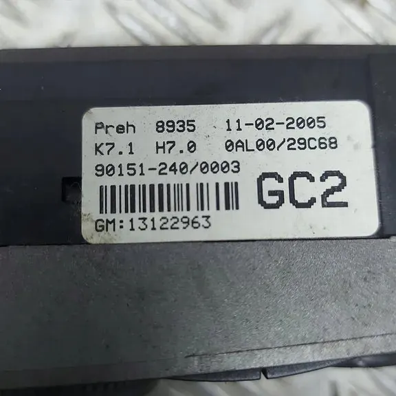Module de chauffage autonome OPEL ASTRA H 13122963 image 4