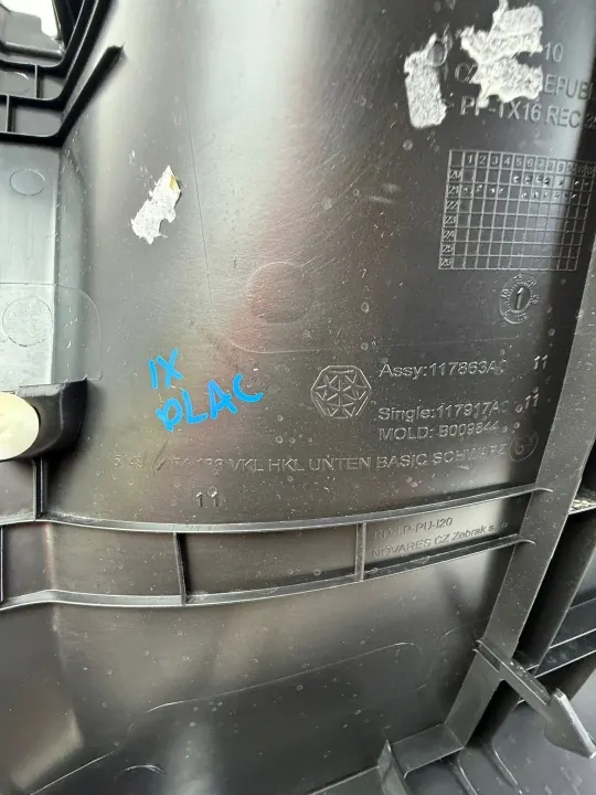 Painel de porta-malas BMW iX I20 OEM 7954138 - Preto image 7
