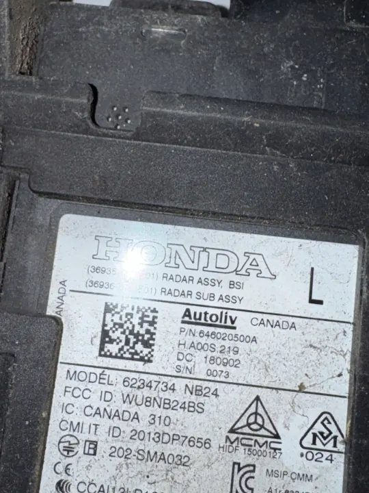 Honda OE 36935-TFP-E01 Heckradarsensor links image 4