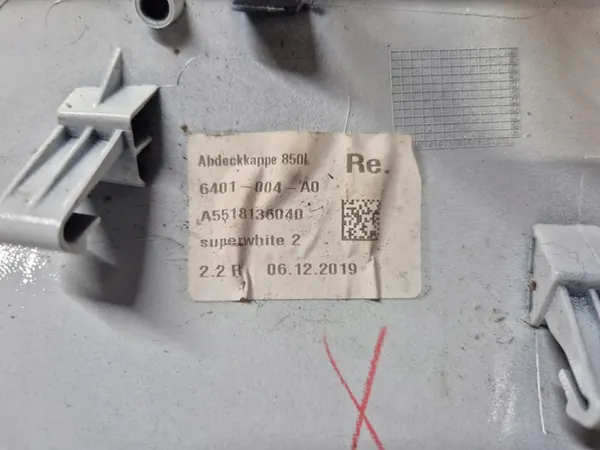 TOYOTA YARIS III 11-19 Right Mirror Cover Silver 6401003 image 5