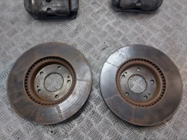 Bromsskivor & Bromsok Fram OEM PDE57 - Begagnad image 3