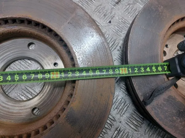 Bromsskivor & Bromsok Fram OEM PDE57 - Begagnad image 4