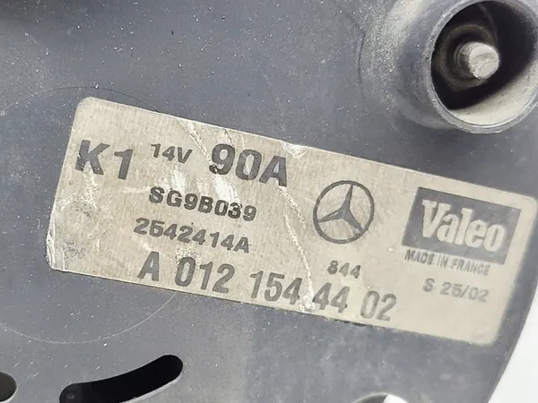 Vaihtovirtageneraattori Mercedes W168 1.7 CDI A0121544402 image 6