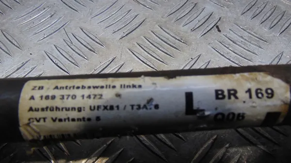 Eixo dianteiro esquerdo Mercedes W169 2.0D A1693701572 image 4