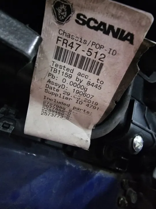 Scania 2727989 Wiper Equalizer Reservoir Bundle Kit image 6