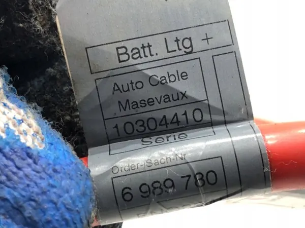Câble Batterie OEM 6989779 pour BMW E60 3.0 272CH image 5
