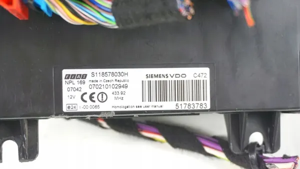 Sulakekaappi OEM 51783783 S118578030H Fiat Panda 2 image 5
