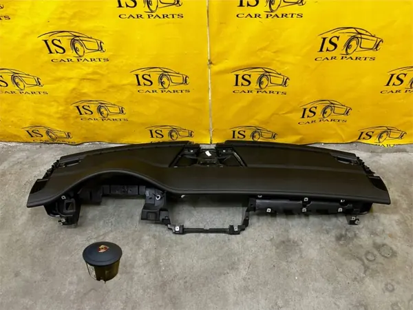 Consola de tablero OEM cuero negro 2 airbags Porsche Panamera image 2