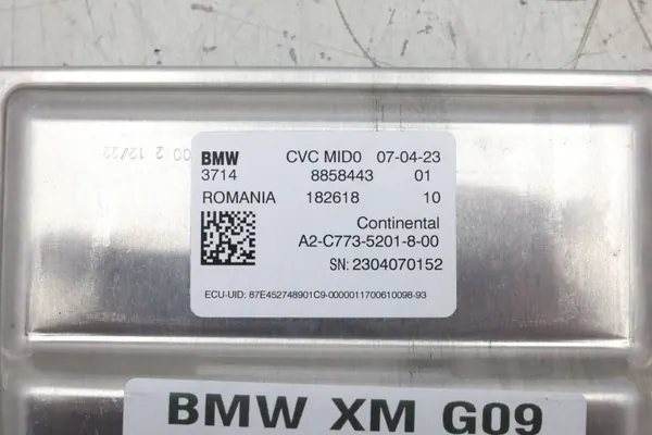 Módulo controle suspensão BMW XM G09 OEM 8858443 image 3