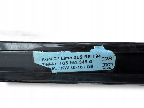 Audi OE 4G5853346G Bakrutslist höger sida image 9