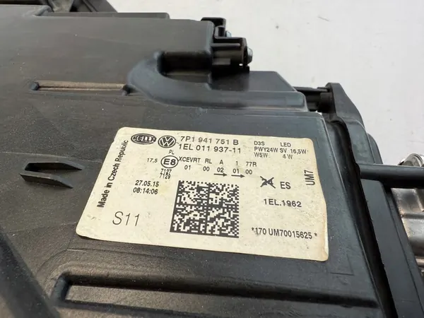 Faros izquierdo Xenón LED VW Touareg II Lift 7P1941751B image 5