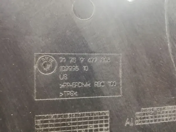 BMW OEM 9477803 Escudo Tanque Combustível Esquerdo image 3