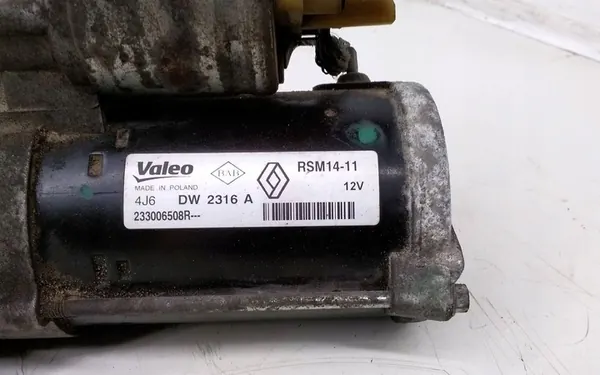 Motor de arranque DACIA DOKKER 1.5L diésel 2017 233006508R image 2