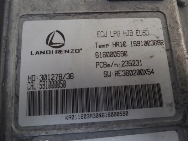 ECU GLP Renault Captur II 1.0 TCE OEM 169100368R image 3