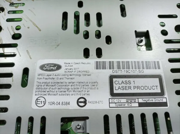 Ford Mondeo MK5 Radionavigointimoduuli DS7T-19C107-SG image 4