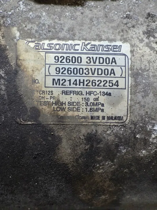 Compressore aria condizionata Nissan Juke F15 Lift 15-19 1.5 DCI image 2