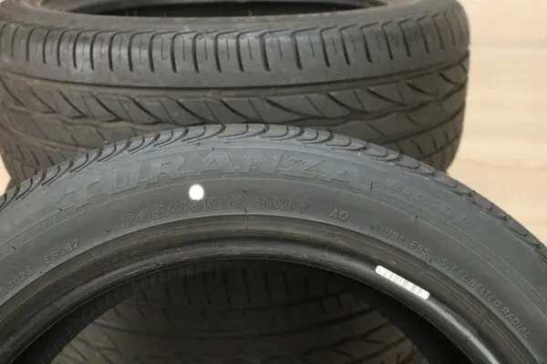 4x Bridgestone Turanza ER300 245/45R18 Däck OPON.N33 image 3