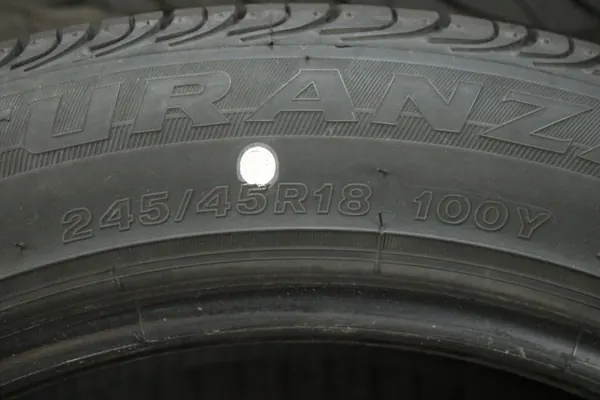 4x Bridgestone Turanza ER300 245/45R18 Däck OPON.N33 image 4