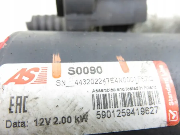 Gebruikte startmotor OEM S0090 van AS-PL image 8