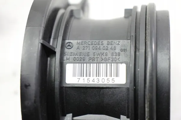OEM A2710900629 Ilmanvirtausmittari kyynärpää Mercedes image 3