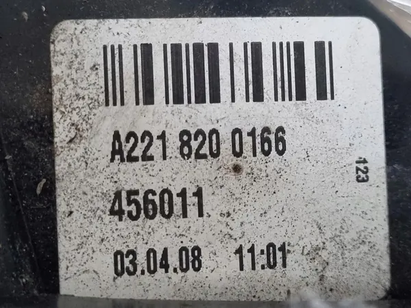 Linker achterlicht Mercedes-Benz S W221 2007 A2218200166 image 6