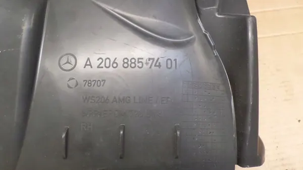 MERCEDES C CLASS W 206 AMG DESLIZADOR DE PARA-CHOQUE DIREITO OEM image 3