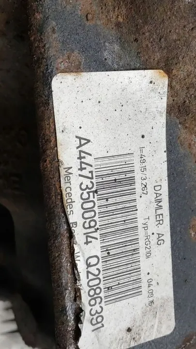 Diferencial traseiro Mercedes-Benz V Class W447 2017 A4473500914 image 10