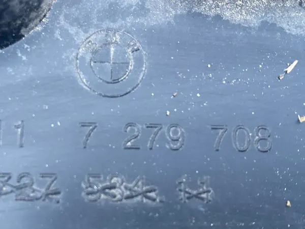 Cornice per targa anteriore BMW 3 F30 F31 7279708 image 2