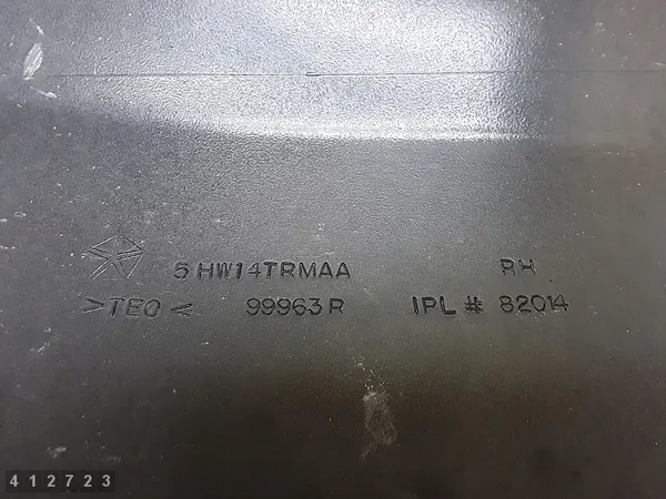 2004 Jeep Cherokee Garniture de Pilier 5HW16TRMAA-RH image 10