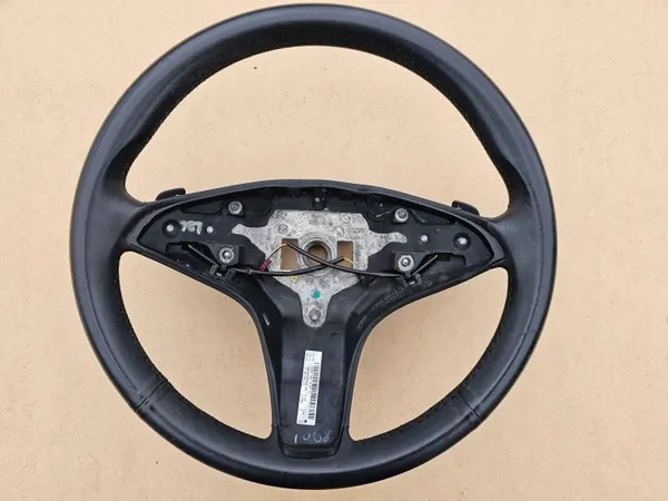 OEM 2044603303 Musta nahka ohjauspyörä Mercedes W204 image 2