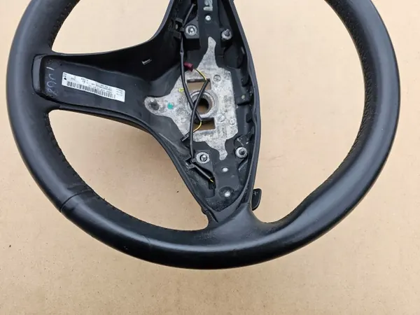 OEM 2044603303 Musta nahka ohjauspyörä Mercedes W204 image 5