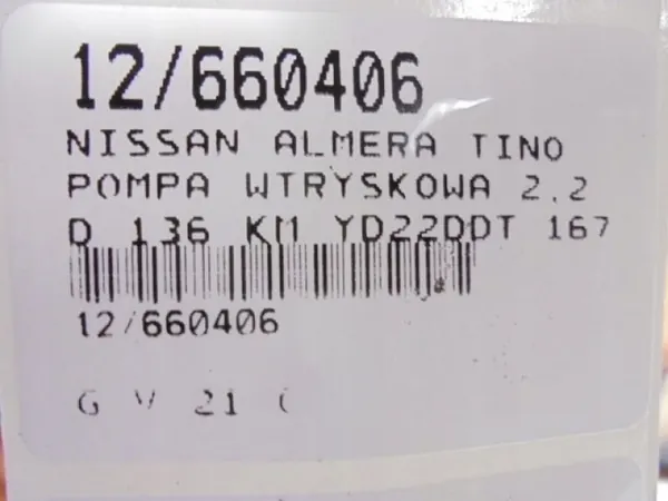 Nissan OE 167005M321 Kraftstoffpumpe image 10