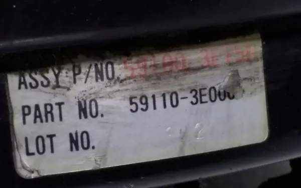 KIA SORENTO I (JC) 2.5L Diesel 591003E150 image 2