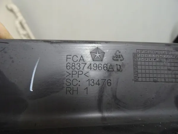 OEM 68374964 Vorderer Gurtabdeckung für Jeep Grand Cherokee image 3