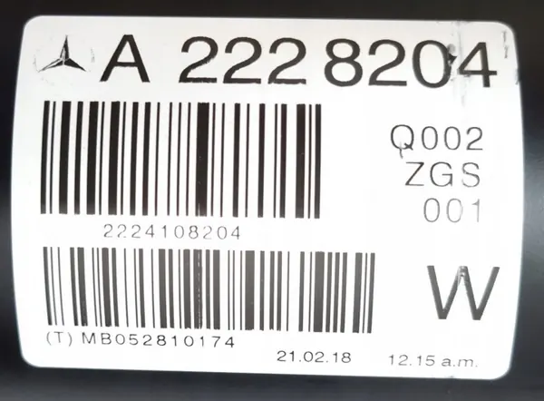 Mercedes S W222 Vetoakseli OEM A2224108204 image 10