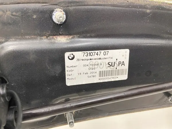 Spoiler BMW 3 F34 GT OEM 731074707 - Usado image 4